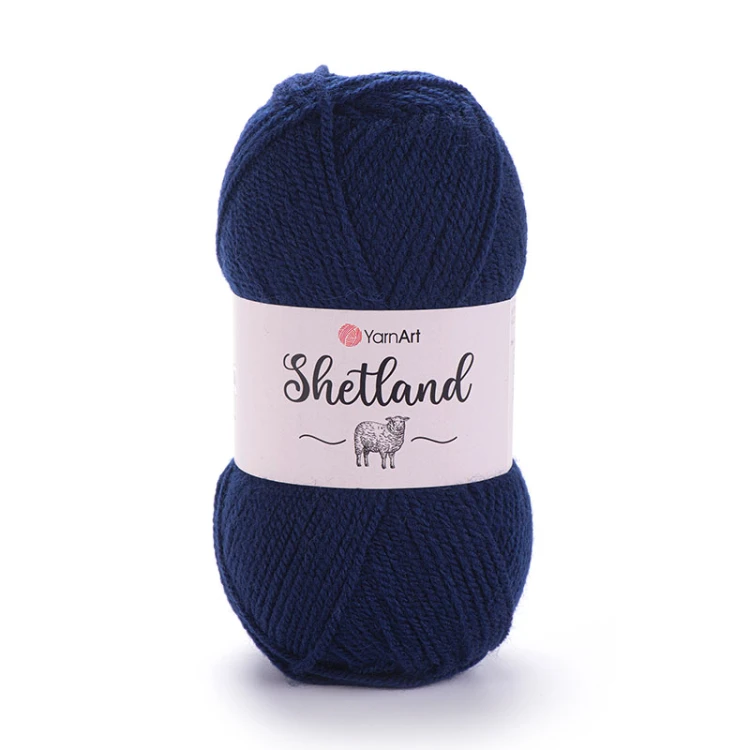 Włóczka YarnArt Shetland 534 / granat