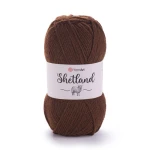 Włóczka YarnArt Shetland 542 / brąz
