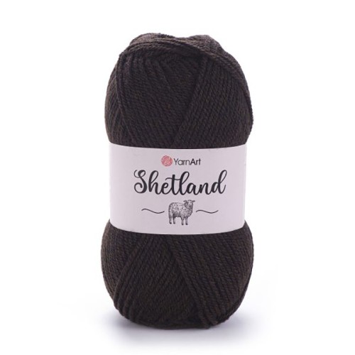 Włóczka YarnArt Shetland 520 / ciepły brąz