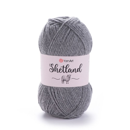 Włóczka YarnArt Shetland 530 / szary
