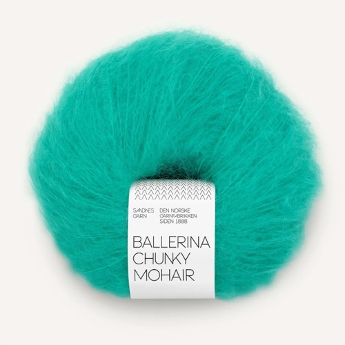 Włóczka Sandnes Garn Ballerina Chunky Mohair 7526 / cyjan