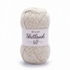 Włóczka YarnArt Shetland 535 A / ecru melanż