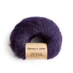 Włóczka Furora Yarns Zoya / bakłażan