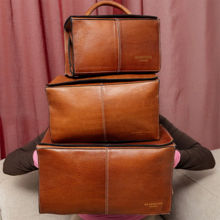 Organizer / torba / RE:DESIGNED / Project 134 / skóra / walnut