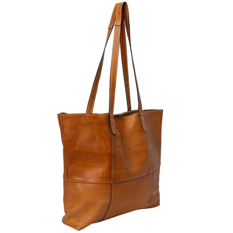 Torba RE:DESIGNED / Project 19 / skóra / burned tan