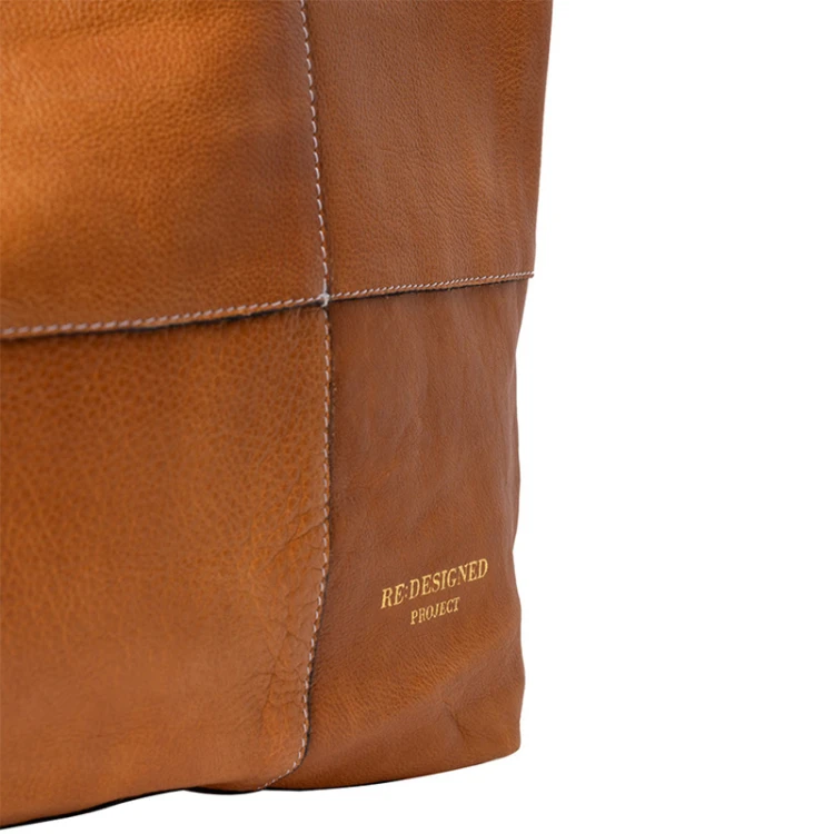 Torba RE:DESIGNED / Project 19 / skóra / burned tan