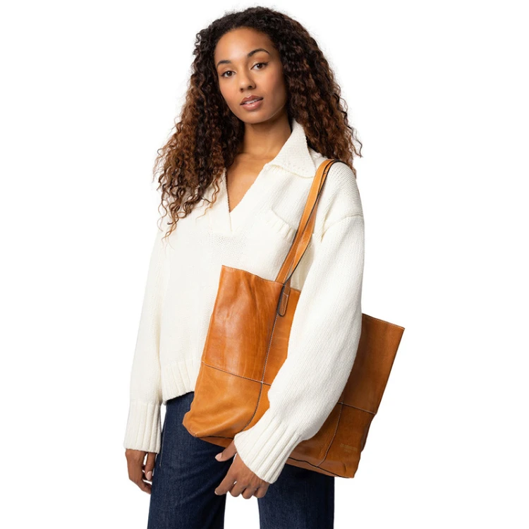 Torba RE:DESIGNED / Project 19 / skóra / burned tan