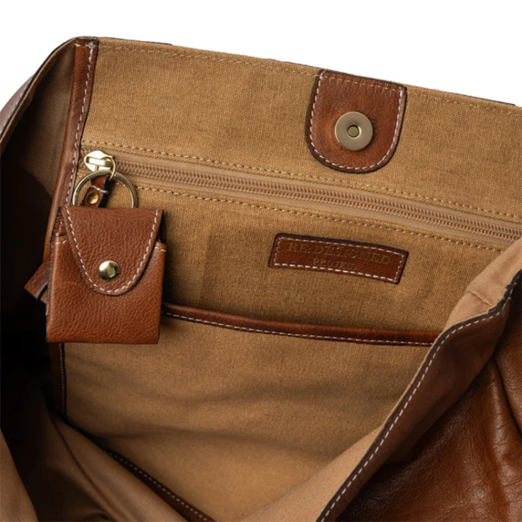 Torba RE:DESIGNED / Project 19 / skóra / walnut