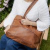Torba RE:DESIGNED / Project 19 / skóra / walnut