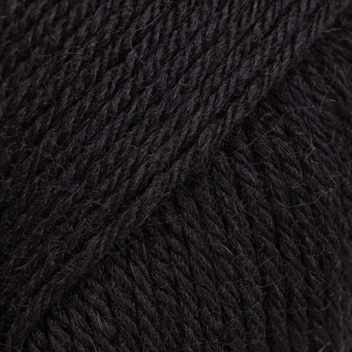 Włóczka Drops Saga 02 / czarny / uni colour