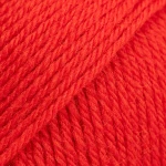 Włóczka Drops Saga 44 / głęboka czerwień / uni colour