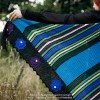 Autorka chusty: RedHead Crochet; wzór: “Zapaska” od Forest of Needles