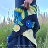Autorka chusty: AgatArt Rękodzieło; wzór: “Zapaska” od Forest of Needles