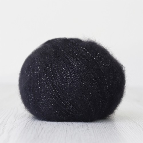 Włóczka DHG Fluffy Lame Dark / północ
