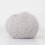 Włóczka DHG Fluffy Lame Pearl / kaszmirowy pył