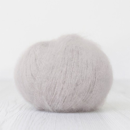 Włóczka DHG Fluffy Lame Pearl / kaszmirowy pył