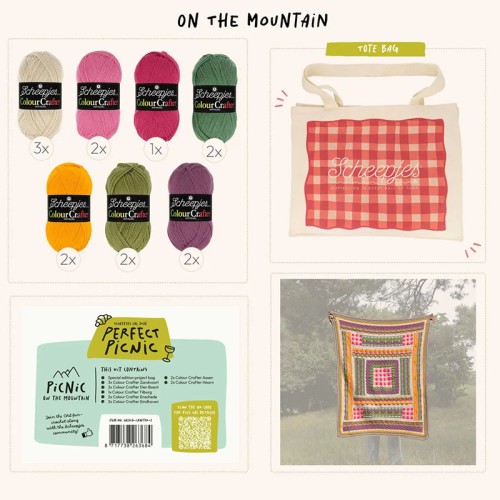 Zestaw Scheepjes CAL2026 Koc Colour Crafter - Mountain