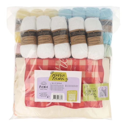 Zestaw Scheepjes CAL2026 Koc Cotton Create DK - Dawn