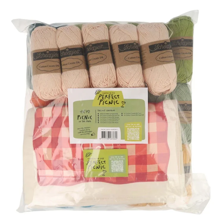 Zestaw Scheepjes CAL2026 Koc Cotton Create DK - Park