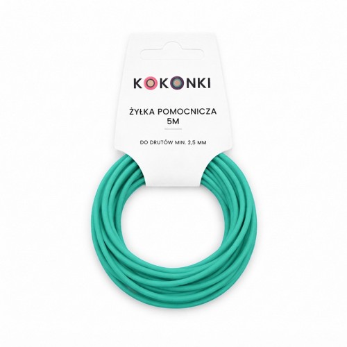 Żyłka pomocnicza KOKONKI - 5m / 2 mm / lazurowe wybrzeże