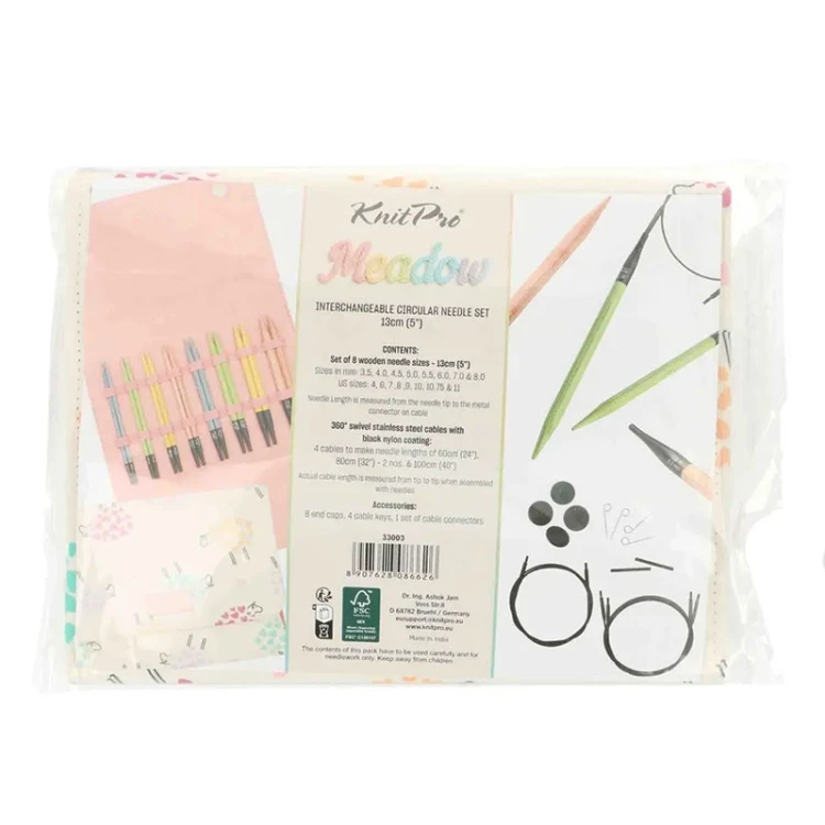 Zestaw drutów wymiennych KnitPro Meadow / 33003