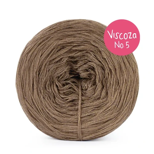 Włóczka KOKONKI Visco no. 5 - cappuccino / 5 nitek / 400 m / 125 g - GOTOWY