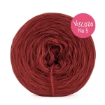 Příze KOKONKI Visco no. 5 - brusinková / 5 nití / 400 m / 125 g - HOTOVÝ