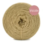 #Příze KOKONKI Viscoza - arašídové máslo / 3 nitě / 1200 m / 225g - HOTOVÝ