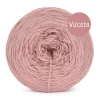 Włóczka KOKONKI Viscoza - brudny róż / 3 nitki / 1200 m / 225g - GOTOWY
