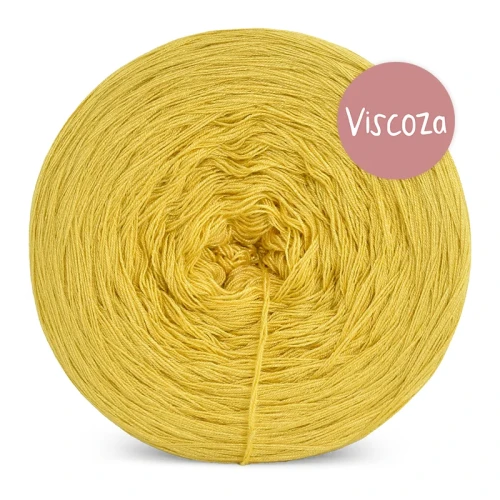 Włóczka KOKONKI Viscoza - rumianek / 3 nitki / 1200 m / 225g - GOTOWY