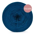 Włóczka KOKONKI Viscoza - atrament / 3 nitki / 1200 m / 225g - GOTOWY