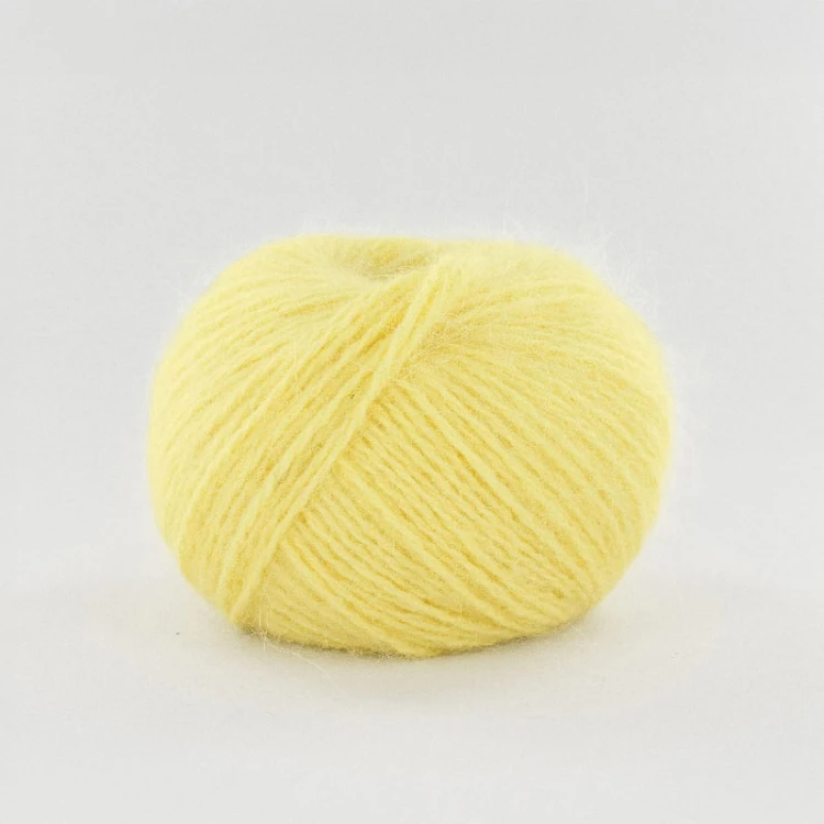 Włóczka Fonty Coeur D'Angora 0301 / krem cytrynowy
