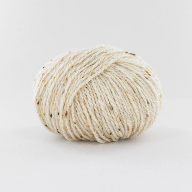 Włóczka Fonty Super Tweed 0001 / krem