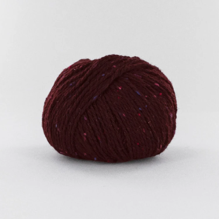 Włóczka Fonty Super Tweed 0013 / ciemna wiśnia