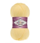 Włóczka Alize Cotton Gold 187 / jasny żółty / 100g