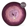 KOKONEK Merino 882 Velvet fig - Wino melanż/burak/zgaszony róż/brudny róż
