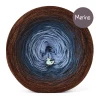 KOKONEK Merino 884 Blueberry brownie - Miedź melanż/ciemny brąz/navy/szaro-niebieski