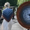 KOKONEK Merino 884 Blueberry brownie - Miedź melanż/ciemny brąz/navy/szaro-niebieski