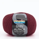 Włóczka Sesia Baby Alpaca 4781 / ciemne winogrono