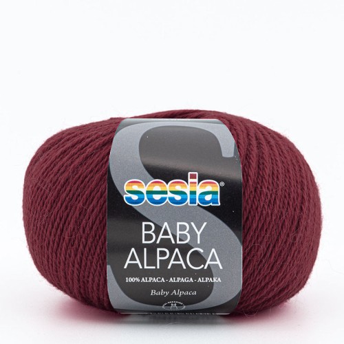 Włóczka Sesia Baby Alpaca 4781 / ciemne winogrono