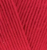 Włóczka Alize Cotton Gold 56 / czerwień / 100g