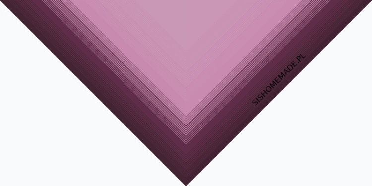 KOKONEK Merino 882 Velvet fig - Wino melanż/burak/zgaszony róż/brudny róż