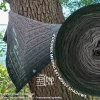 KOKONEK Merino 887 Mossy shadows - Butelkowa zieleń/ciemne khaki/ciemny szary/średni szary