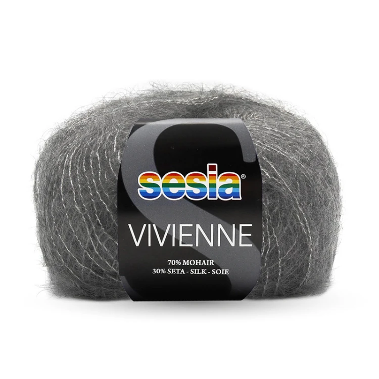 Włóczka Sesia Vivienne 8923 / szary