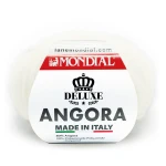 Włóczka Mondial Angora 620 / ecru