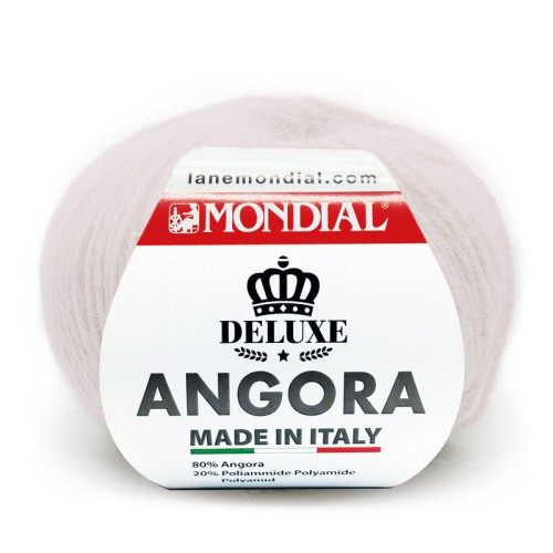 Włóczka Mondial Angora 621 / pudrowy