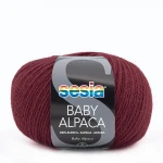 Włóczka Sesia Baby Alpaca 4781 / ciemne winogrono