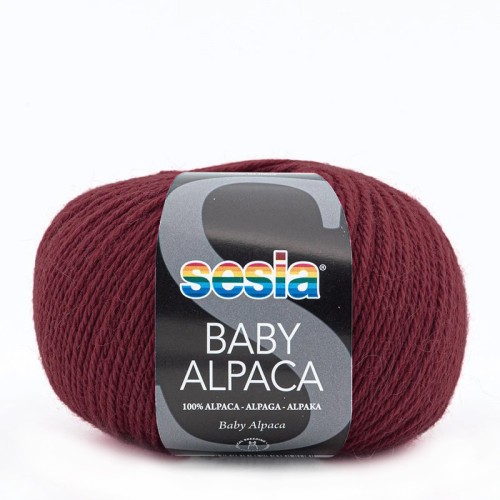 Włóczka Sesia Baby Alpaca 4781 / ciemne winogrono