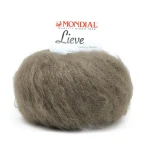Włóczka Mondial Lieve 429 / chłodny brąz