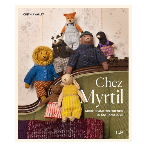Książka Chez Myrtil: More Seamless Friends To Knit And Love / Laine Publishing - w języku angielskim
